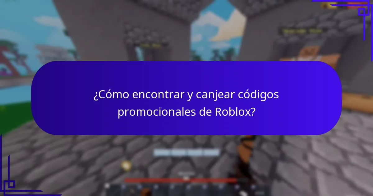 ¿Cómo encontrar y canjear códigos promocionales de Roblox?